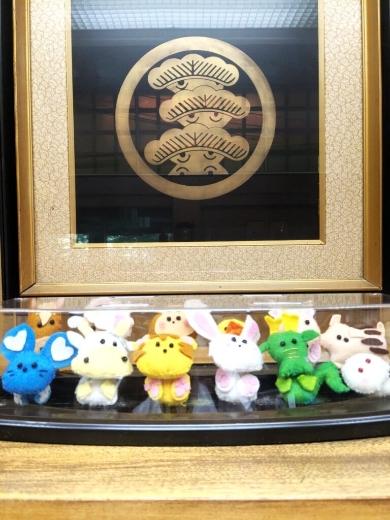 かわいらしい十二支マスコットをいただきました